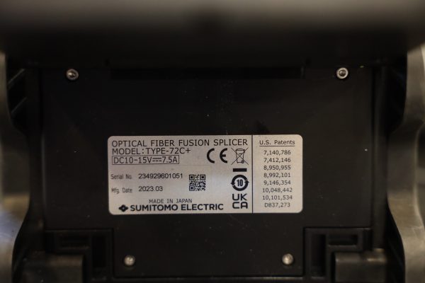 SUMITOMO Type-72C+ kuituhitsauslaite (GL8) - Image 20