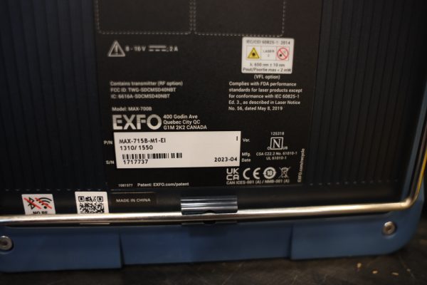 EXFO Max-700B kuitumittauslaite (GL11) - Image 7