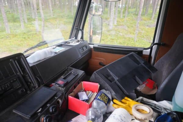 Scania 92H kuorma-auto kuormanostimella - Image 19