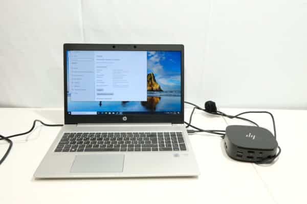 HP ProBook 450 G7 kannettava tietokone + telakka (BB107)
