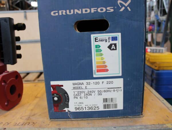 GRUNDFOS Magna 32-120 F 220 kiertovesipumppu (LT67) - Image 3