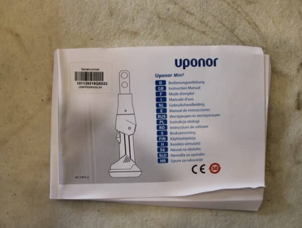 Uponor MINI 2 puristuskone (LT71) - Image 11