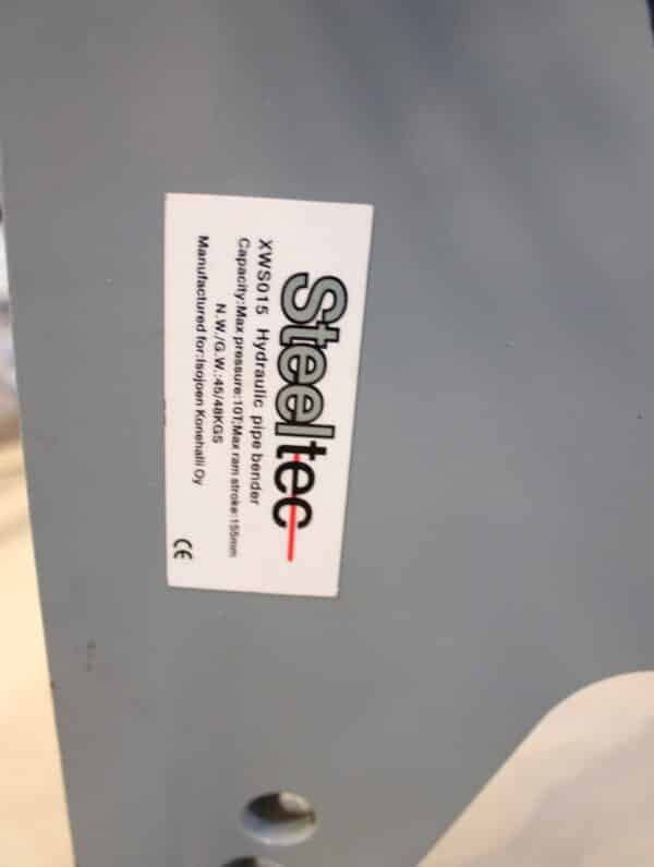 Steeltec putkentaivutin ja sikkikone (RM9) - Image 11