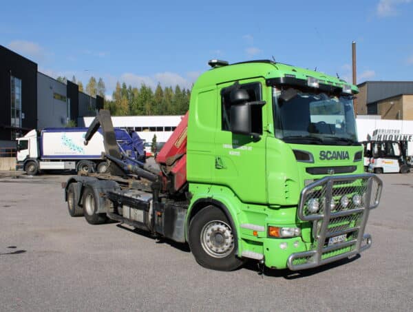 Scania R 560 15.6, Nosturi ja koukkulaite (OVB-455)