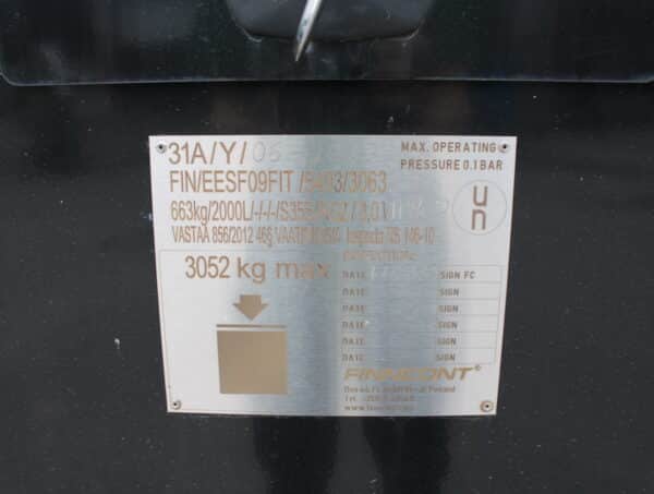 FUELK POLTTOAINESÄILIÖ 2000 L - Image 6