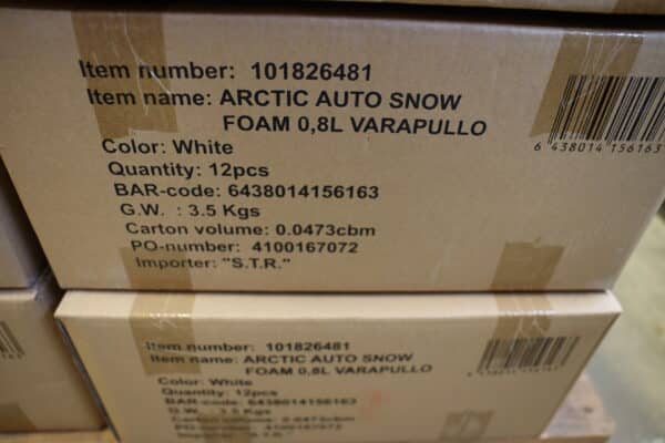 Arctic auto snow vaahdotin varapullo n. 117 kpl (3) - Image 3