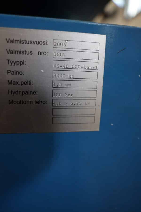 Kanttikone LSK HK-40 CNC (2) - Image 21