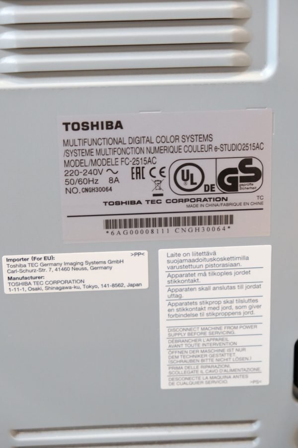 Toshiba e-STUDIO 2515AC monitoimilaite (X1) - Image 6