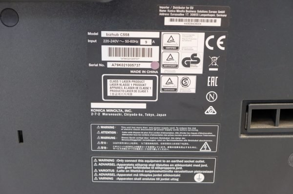 KONICA MINOLTA bizhub C558 monitoimilaite + viimeistelijä (X5) - Image 4