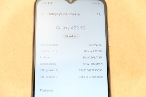 Samsung Galaxy A34 5G & Galaxy A22 5G puhelimet (NT113) - Image 9
