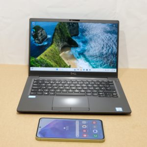 Samsung Galaxy A55 5G puhelin & DELL Latitude 7300 tietokone (NT125)