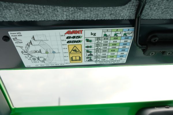 AVANT 650i kuormaaja (G1001) - Image 29