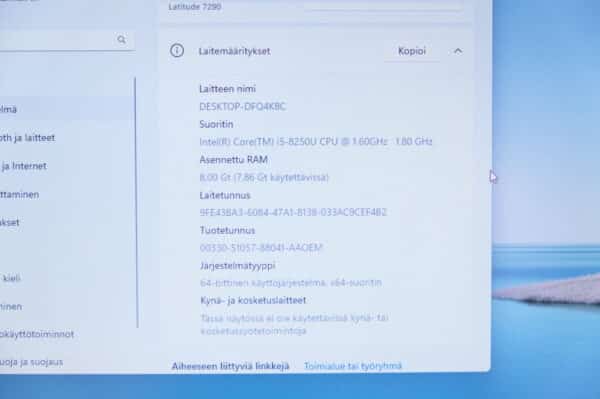 DELL Latitude 7290 kannettava tietokone (AL134) - Image 8