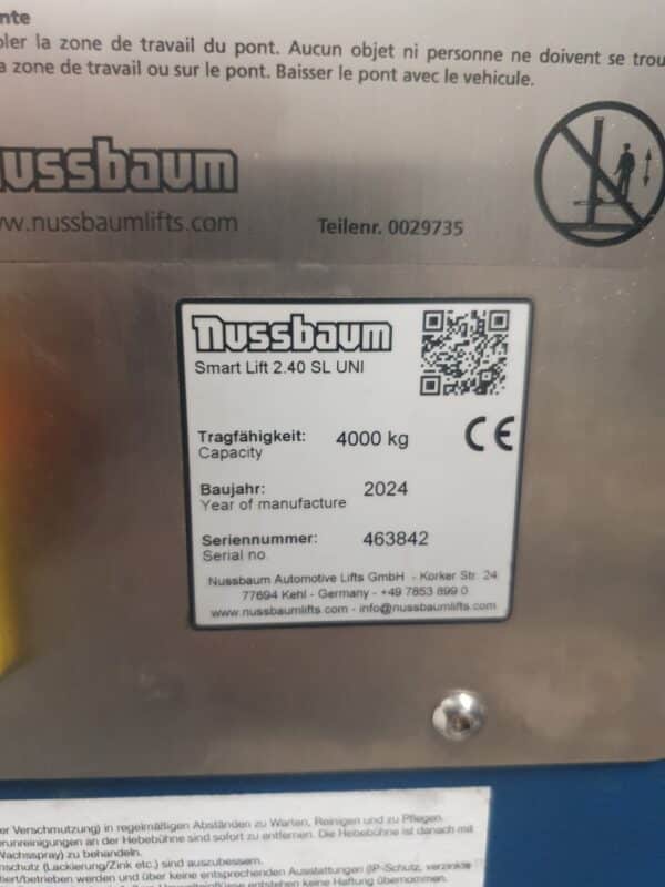 Nussbaum Smart Lift 2.40 SL Universal 2-pilarinostin - Image 5