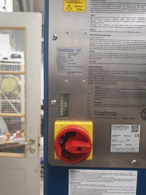 Nussbaum Smart Lift 2.40 SL Universal 2-pilarinostin - Image 7