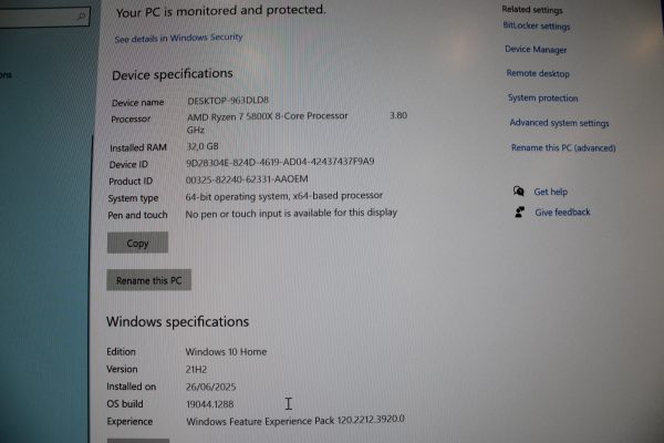 HP Omen GTI3 30L tietokone ja Dell Ultrasharp 27'' näyttö (TK2000) - Image 16