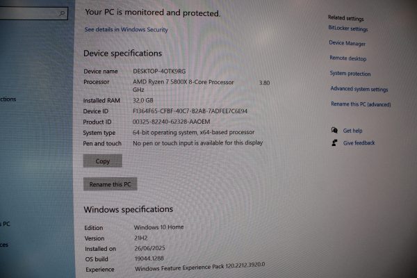 HP Omen GTI3 30L tietokone ja Dell Ultrasharp 27'' näyttö (TK2001) - Image 15