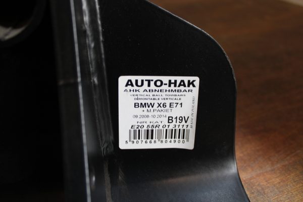 BMW X6 E71 vetokoukku (AA13) - Image 6