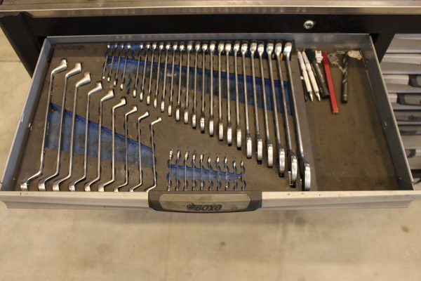 Boxo työkaluvaunu työkaluineen (TK59) - Image 19