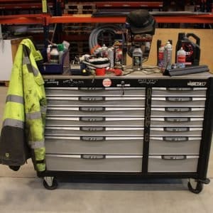 Boxo työkaluvaunu työkaluineen (TK73)