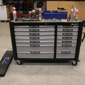 Boxo työkaluvaunu työkaluineen (TK74)