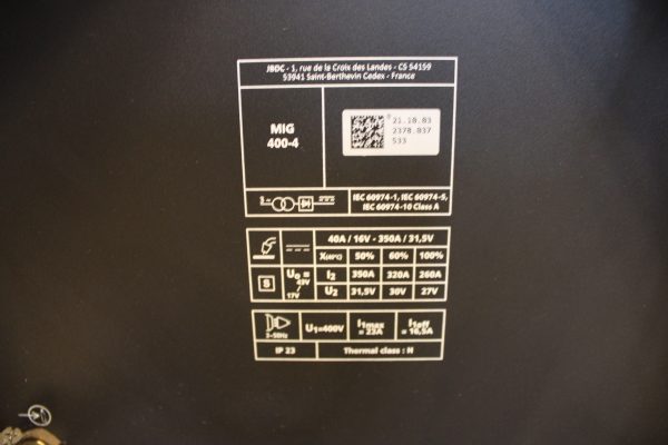 IMS PRO Heavymig 400-4 hitsauskone (TK83) - Image 10