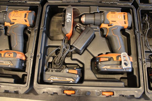 AEG akkuporakone 4 kpl (TK92) - Image 7