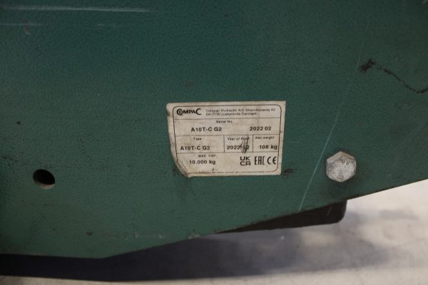 Compac A10T-CG2 paineilmakäyttöinen tunkki (TK98) - Image 9