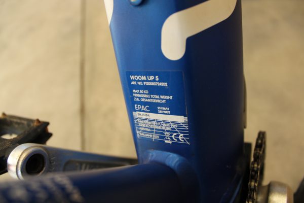 WOOM UP5, 24'' SÄHKÖPYÖRÄ (G35) - Image 9